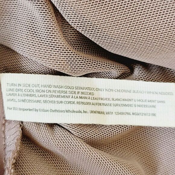 Free People Thong Bodysuit Shorts Sleeves Purple Square Neck Size SP - Picture 11 of 12